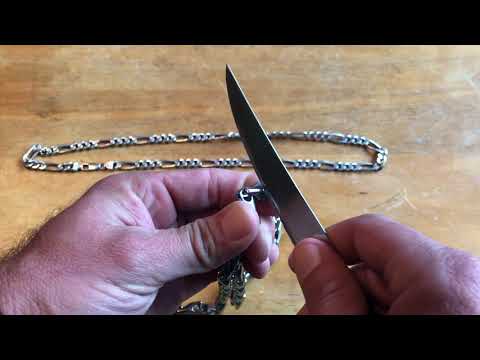 Tungsten carbide necklace chain by Titanium Kay review