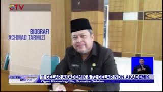 Raih Rekor MURI, Achmad Tarmizi Miliki 83 Gelar Diberbagai Bidang #BIS 02/09