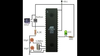Microcontroller 8051 Project 02 How to Use For Loop as Endless Loop