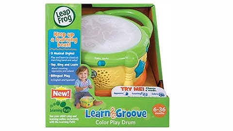 LeapFrog Learn and Groove Color Play Drum #leapfrog #unboxing #kidslearning