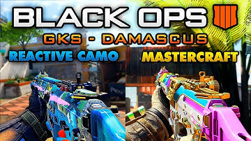 "Killathon" REACTIVE CAMO  & "Tactical Unicorn" MASTERCRAFT CAMO - BO4 GKS Damascus Signature Weapon