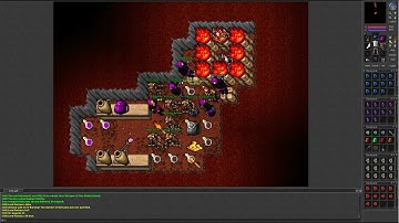 Tibia 7.4 (PK Team makes trap with Mino archers in Carlin ghostland)