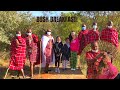 MY WIFE AND KIDS MAASAI CULTURE INITIATION!!