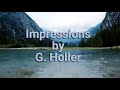 G. Holler | Impressions | #keyboardbackingtrack #guitarbackingtrack #pianomusic