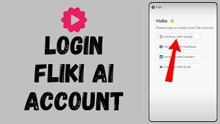 how to login into fliki ai account (2024) | sign in to fliki ai account