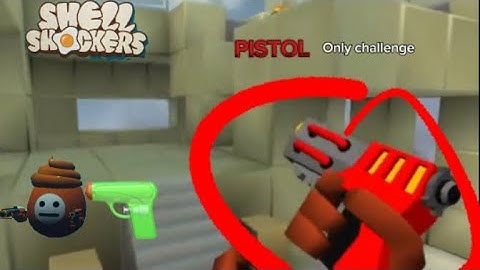 Pistol only challenge in shell shockers