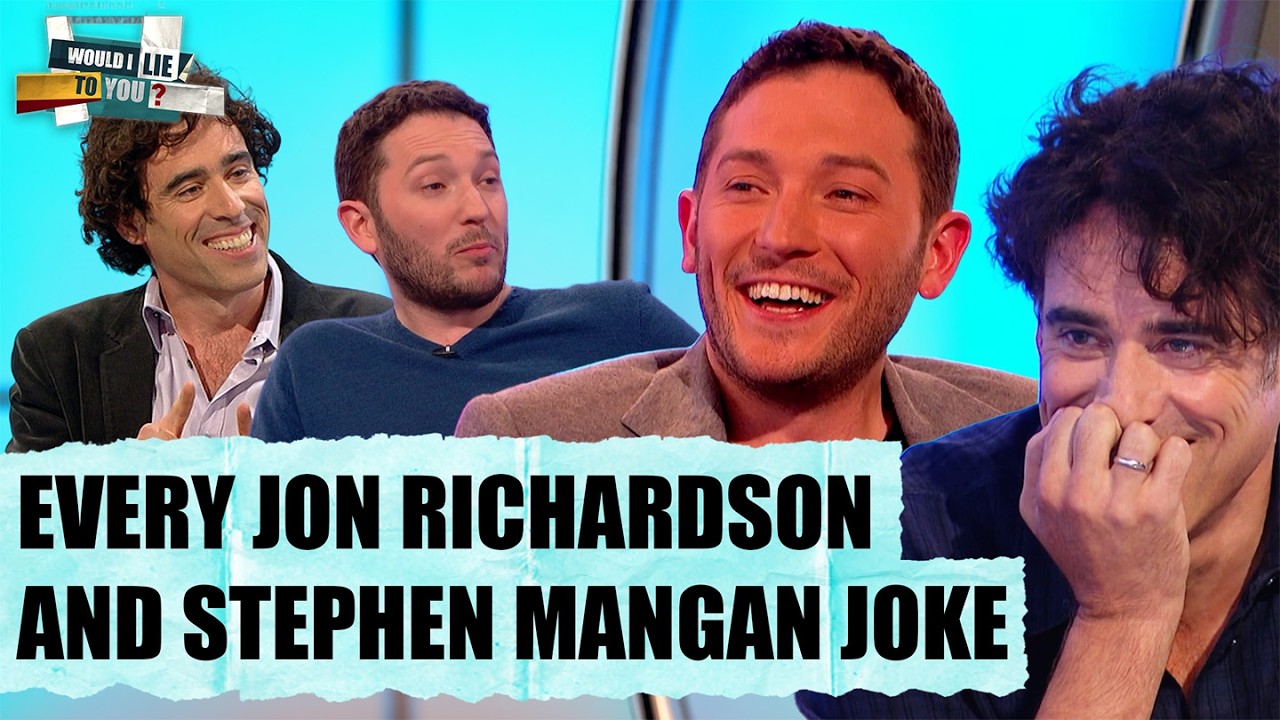 Jon Richardson VS. Stephen Mangan 💥 | Would I Lie To You?