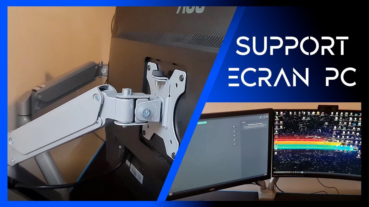 ErGear Support Ecran PC 2 Ecran pour 13-32, Support Ecran PC