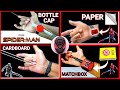 4 Easy SPIDER MAN Web Shooters || 4 Amazing Spider Man web shooter || DIY web shooters || marvel fan