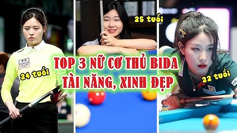 Các nữ cơ thủ bida tài năng xinh đẹp nhất Hàn Quốc