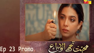 Mohabbat Tujhe Alvida Episode 23 Promo _ Hum TV Drama || Mohabbat Tujhe Alvida Ep 23