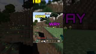 Dumb Ways to D!e 🥲 | #minecraft #shorts #funny #viral