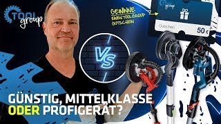 Günstig, Mittelklasse oder Profigerät? GTR 55-225 vs. LHS 2 225 vs. TE-DW 225 Trockenbauschleifer!