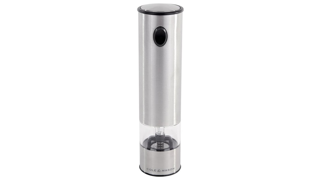 Cole & Mason Battersea Electronic Salt & Pepper Mill Set