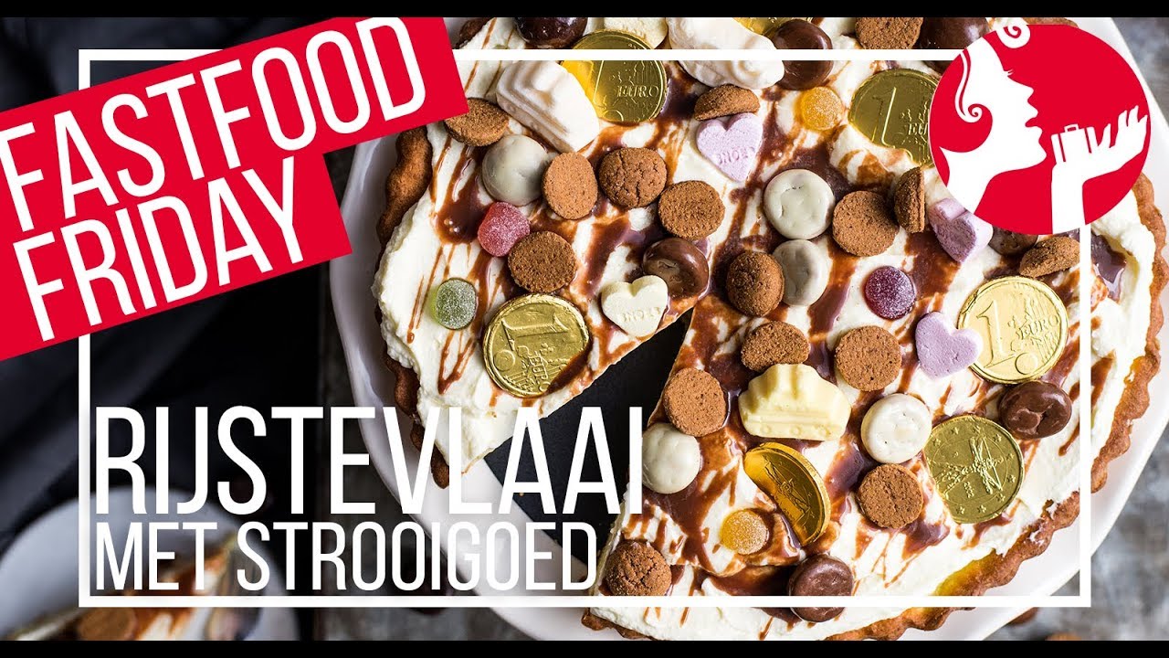 FASTFOOD FRIDAY: Rijstevlaai met strooigoed | OhMyFoodness