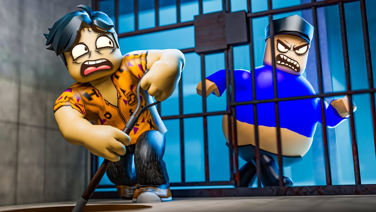 ESCAPING BARRY'S PRISON IN ROBLOX!