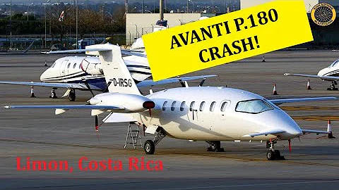 Rainer Schaller Avant P.180 Crash Costa Rica 21 Oc...