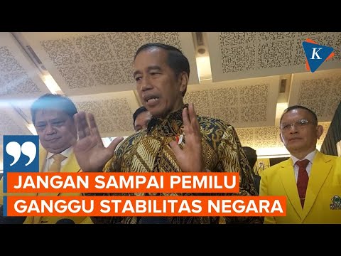 Ini Pesan Jokowi Terkait Penyelenggaraan Pemilu 2024