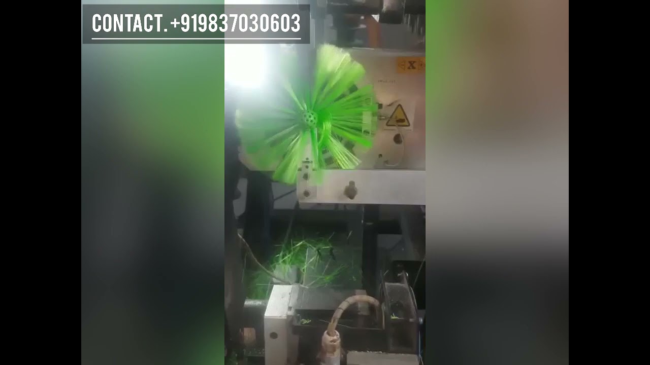 ROUND BRUSH CEILING BROOM TUFTING MACHINE | SHARMA & SONS | AGRA