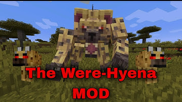 Minecraft Presenting my Mod: The Were-Hyena ( Neoforge 1.21.8 )