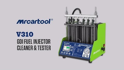 MRCARTOOL V310 Car GDI Fuel Injector Tester Cleaning Machine 6 Cylinders 110V 220V Diagnostic Tool