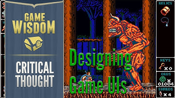 The Design of Main Screen UIs in Video Games -- Critical Thought