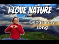 CLIL geography SONG - I love NATURE & TikTok challenge! -Canzone sulla natura in inglese