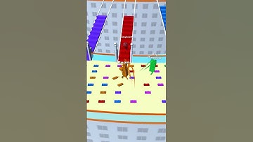 Bridge Race All Levels Gameplay Android,ios Levels 520 #Shorts