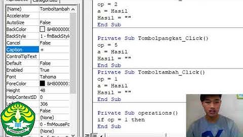Membuat Kalkulator Ilmiah Dengan Menggunakan VBA Pada Microsoft Excel
