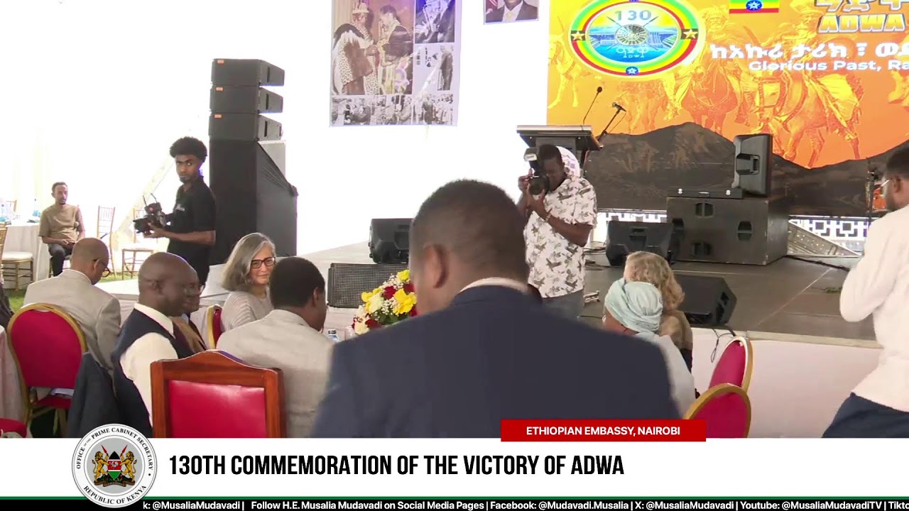 130th Commemoration of the victory of Adwa - Ethiopian Embassy, Nairobi