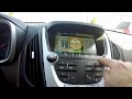 Chevrolet equinox 2015 ltz  entertainment  gps system