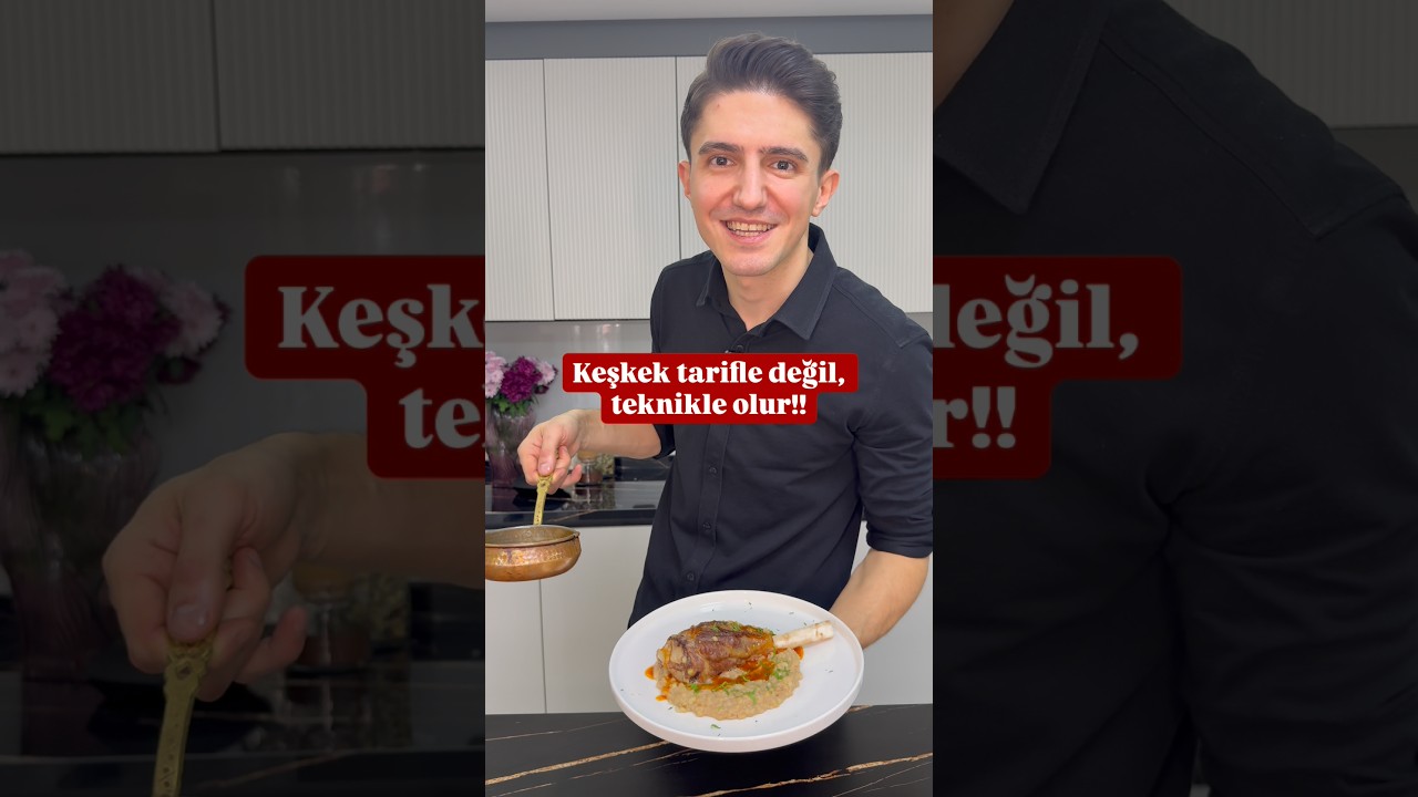 Keşkek tarifle değil, teknikle olur!!