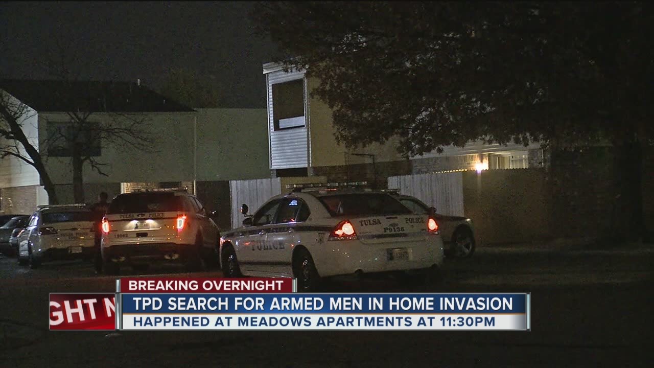 Tulsa Police search for overnight home invasion suspects - YouTube