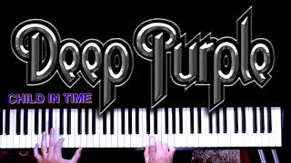 Video thumbnail of "DEEP PURPLE  - CHILD IN TIME "PIANO ORGAN" TUTORIAL | INTRODUÇÃO |"