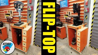 Flip Top Tool Stand  With On Board Cable Management