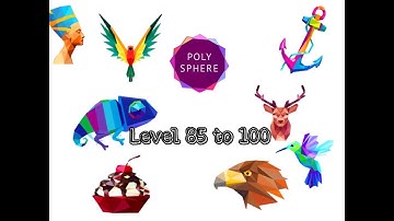 polysphere  | level 85 to 100 | golex game tv | how to play polysphere game.
