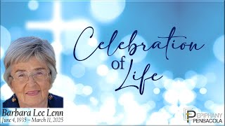 Barbara Lee Lenn Celebration of Life