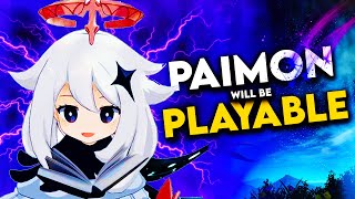 Paimon will be Playble Character confirmed ?? // Genshin Impact theory