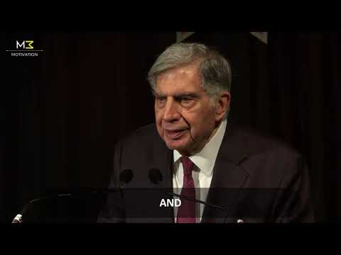 Ratan Tata's powerfull  speech after great success of JLR