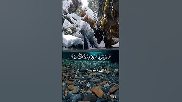 عينا فيها تسمي سلسبيلا القارئ احمد محمد سمير #القرآن_الكريم #اكسبلور #خشوع