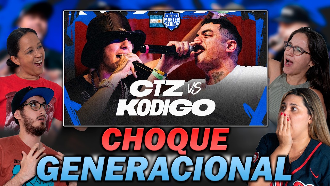 🤜🏻🤛🏻 ¡CHOQUE GENERACIONAL ARGENTO 🇦🇷 ! - COLOMBIANOS REACCIONAN a KODIGO vs CTZ [FMS CHILE 2026]
