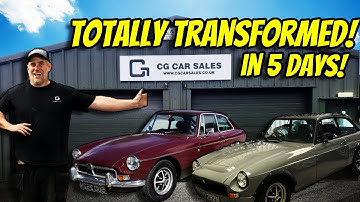 We built Chops Garage his dream MGB GT with an MX5 swap!