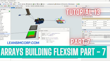 Arrays in Flexsim | Flexsim Training | Flexsim Tutorials | Coding in Flexsim | Part 7 #leansimcorp
