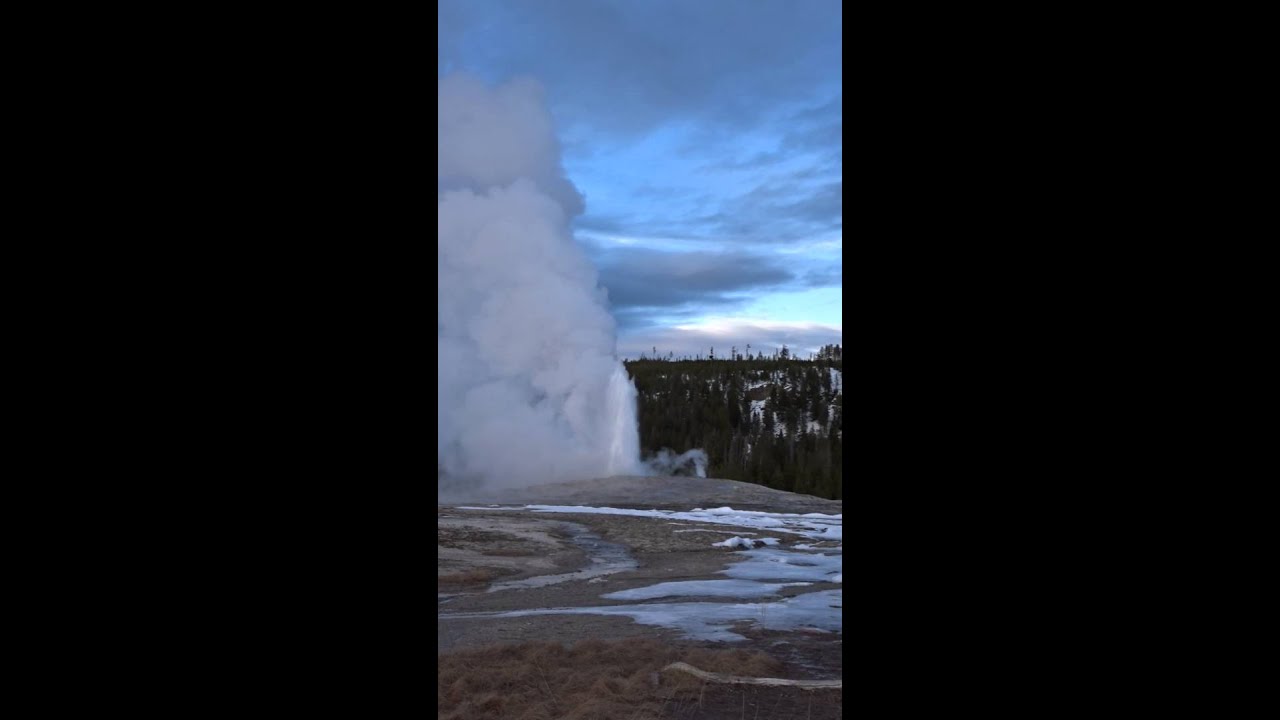 Old Faithful Geyser Youtube