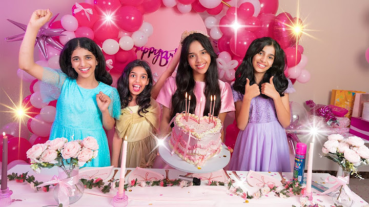 فاجانا شفا بحفلة يوم ميلادها 🎂 !