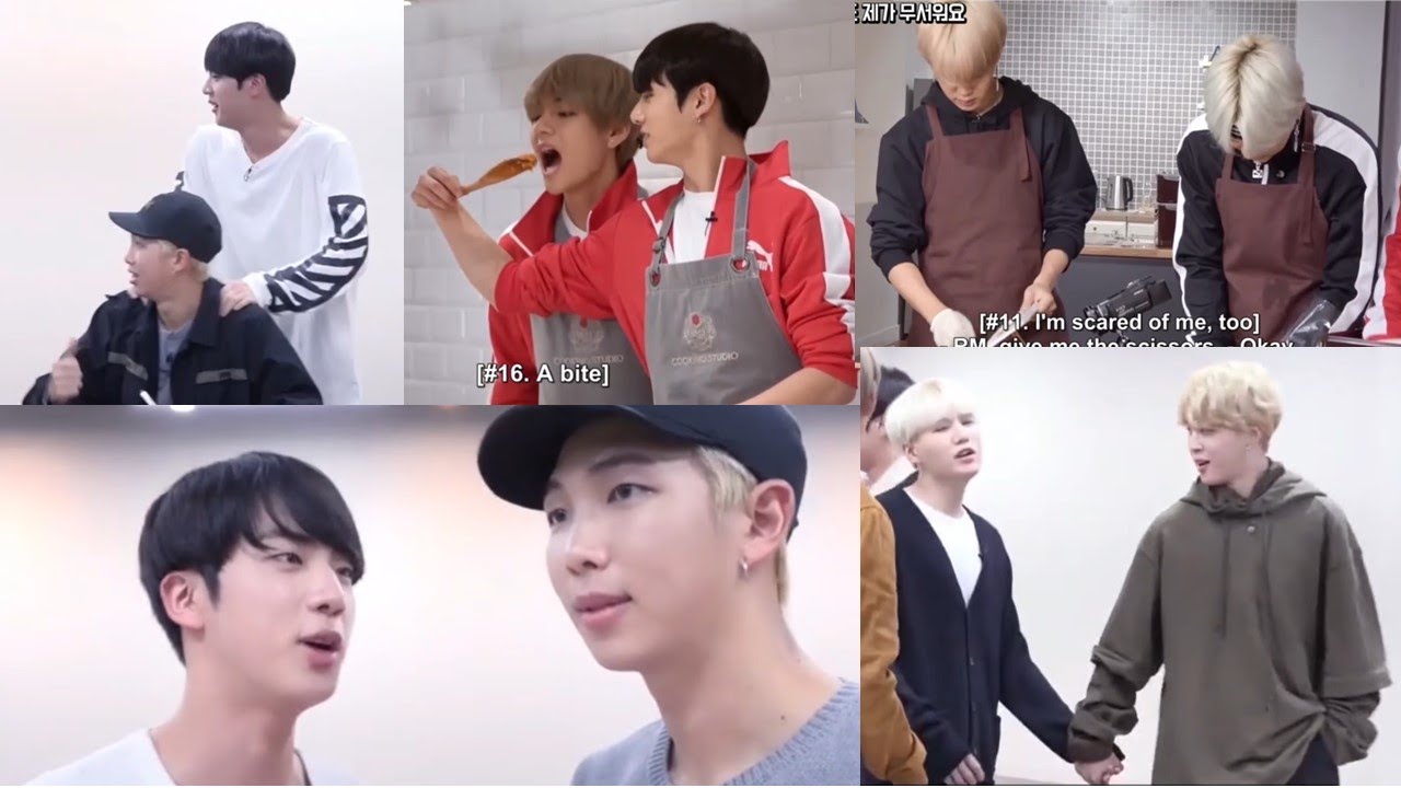 Namjin Yoonmin Taekook moments that make you feel single ft Hobi   BTS ships