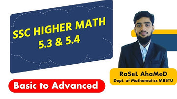 SSC HIGHER MATH|5.3 & 5.4|Equation|Instructed By RaSeL AhaMeD;MATH;MBSTU