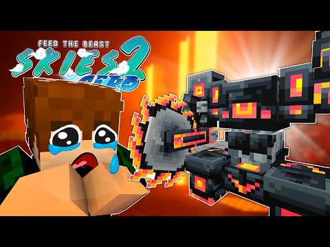 THE NETHER IS SO HARD IN THIS MODPACK!!!! - Minecraft FTB Skies 2 Aero E16 (1.21.1)