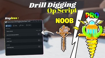 *NEW* Drill Digging Simulator Script [ Pastebin 2025 ] Keyless
