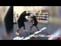 Adrien Broner and Gervonta Davis show off some amazing speed on the mitts